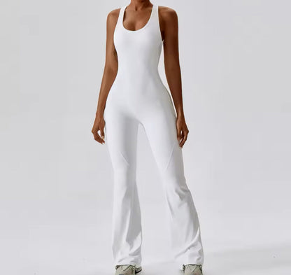 Cocoa Sculpt Jumpsuit - Brown
