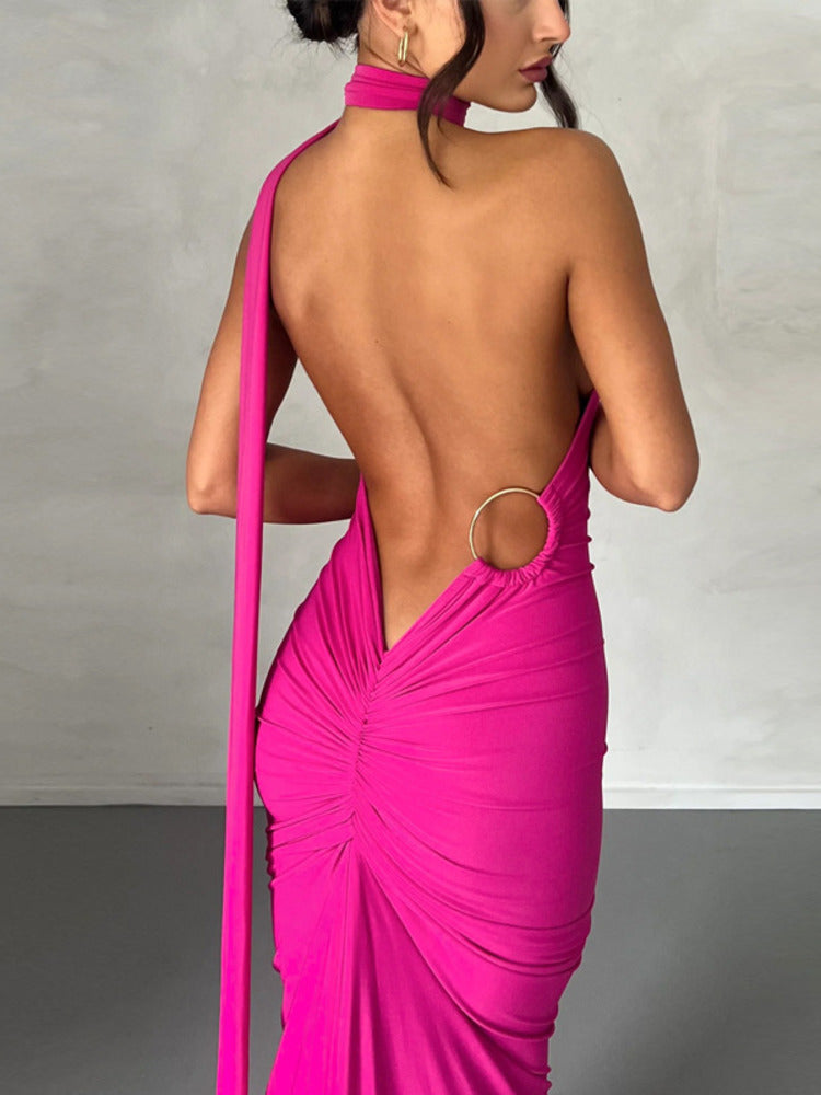 Shai Backless Maxi Dress Elegant