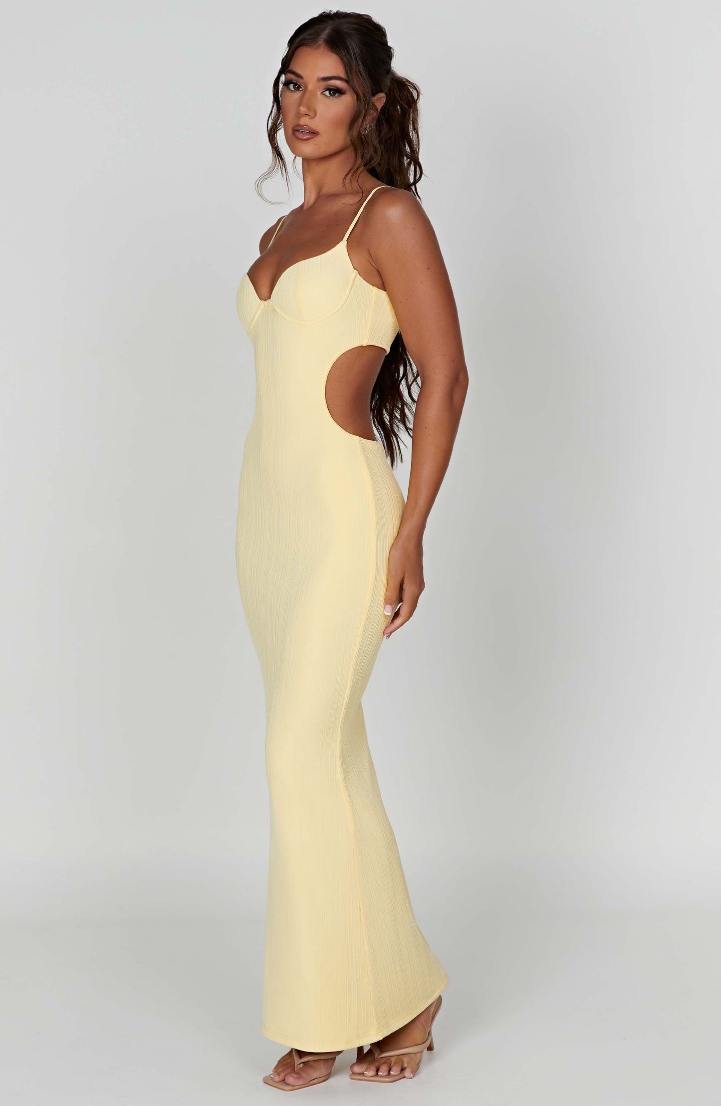 Celine Maxi Dress - Lemon