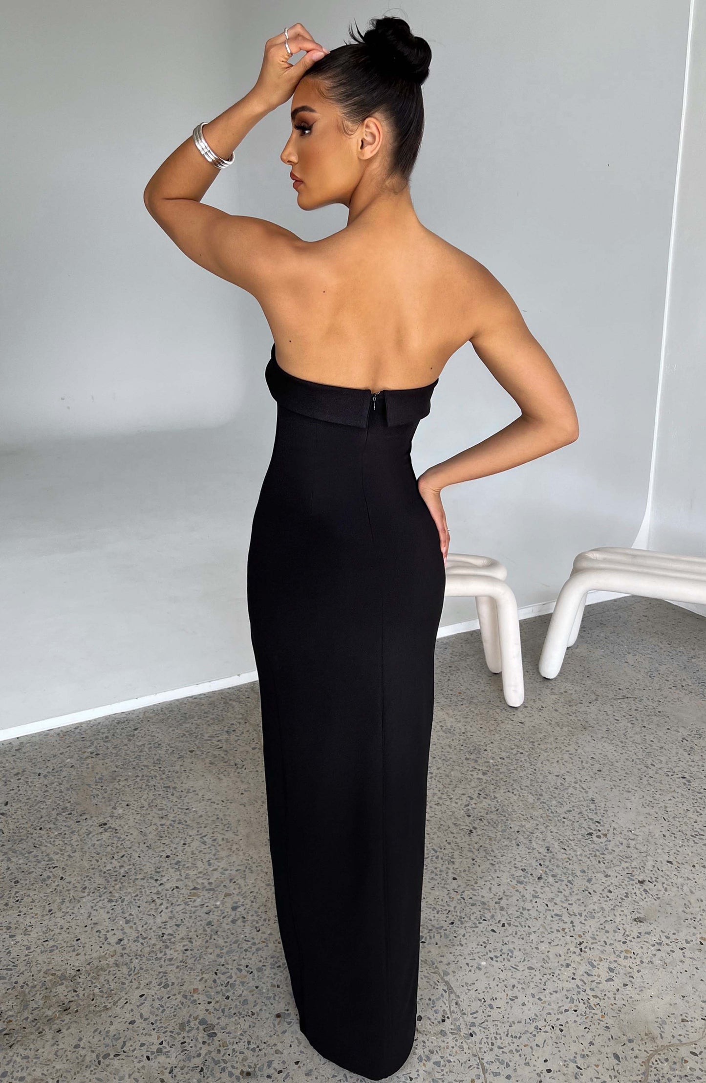 Indica Maxi Dress - Black