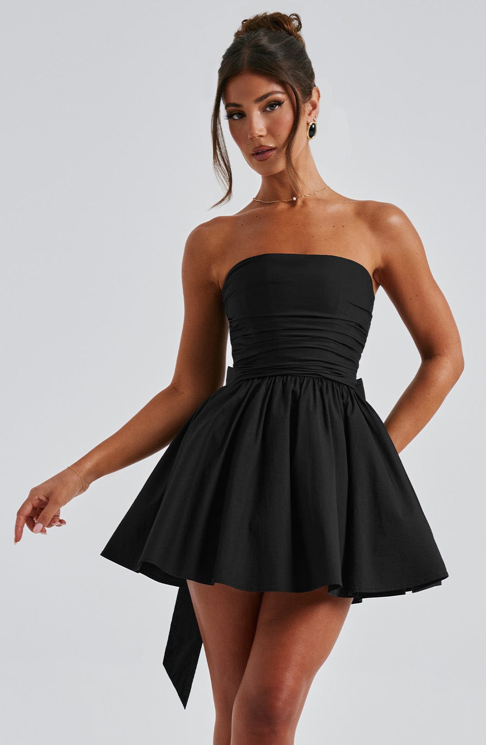 Katrina Mini Dress - Black