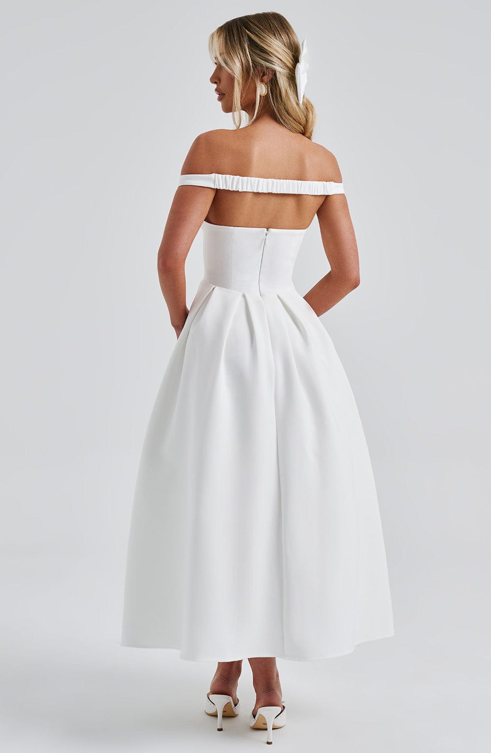 Lanetta Midi Dress - Ivory