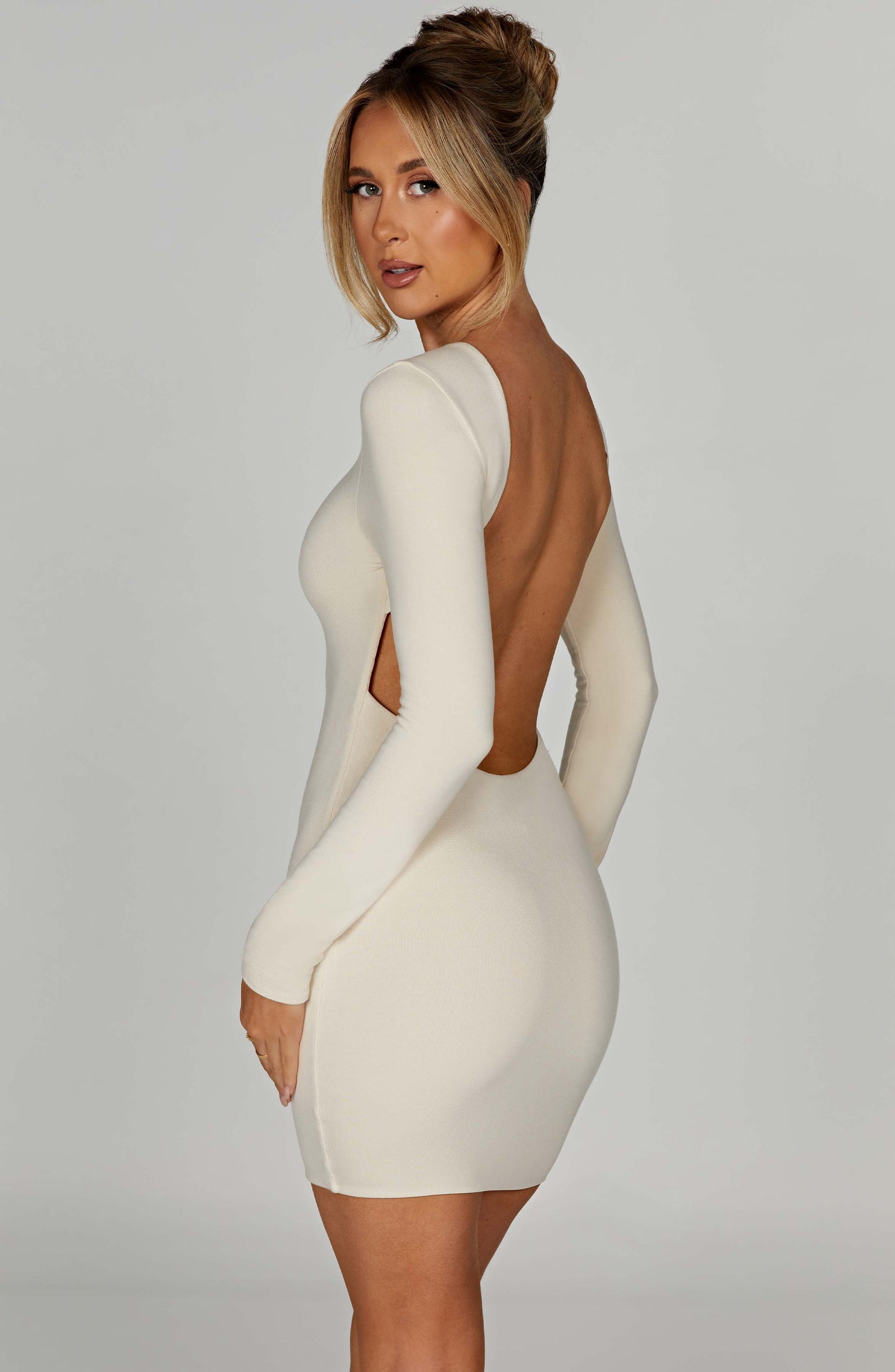 Liana Mini Dress - Cream