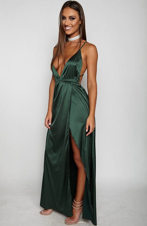 Lita Maxi Dress - Emerald