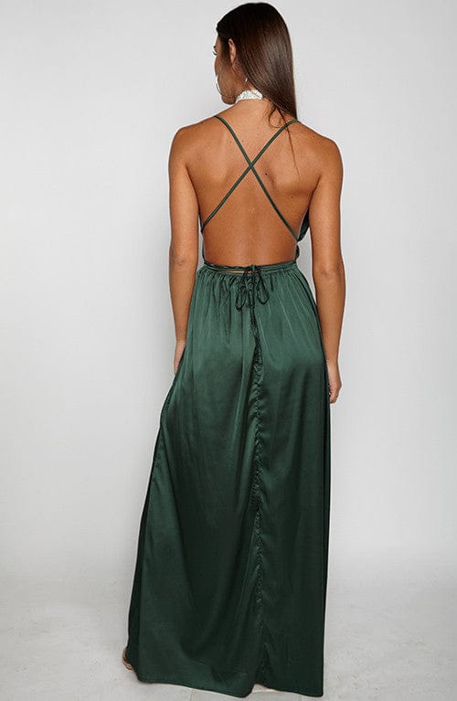 Lita Maxi Dress - Emerald