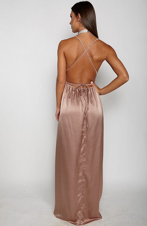 Lita Maxi Dress - Mocha