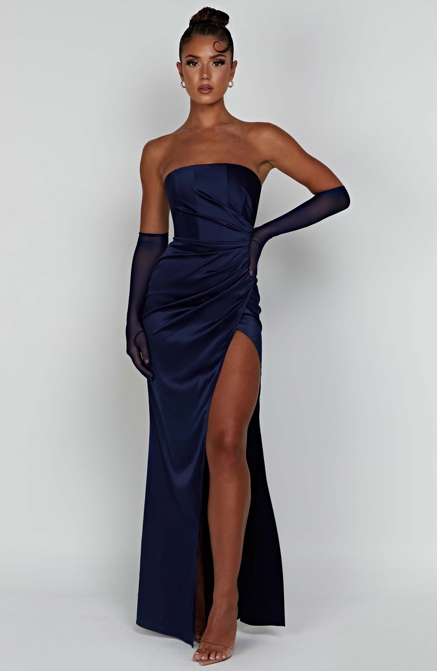 Safiya Maxi Dress - Navy