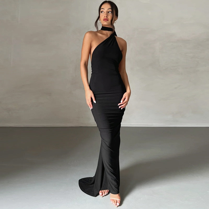 Shai Backless Maxi Dress Elegant