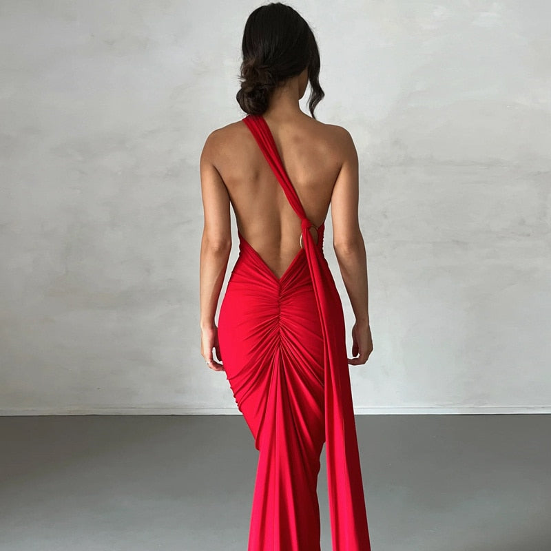 Shai Backless Maxi Dress Elegant