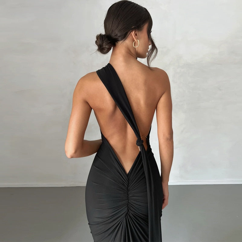 Shai Backless Maxi Dress Elegant