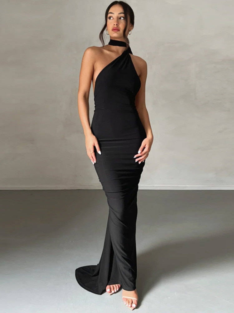 Shai Backless Maxi Dress Elegant